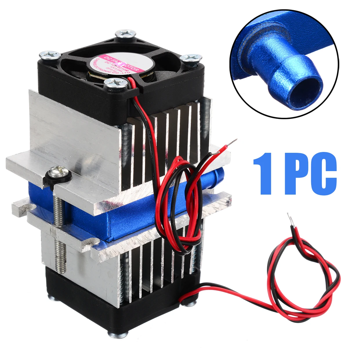 1 Set Mini Air Conditioner DIY Kit Thermoelectric Peltier Cooler Refrigeration C - £173.06 GBP