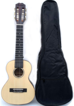 28&#39;&#39; Guitalele 6 String Ukulele with Mini Travel Guitar Bag - £72.78 GBP