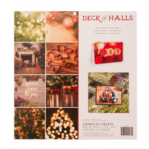 Holiday Single Sided Paper Pad Deck The Halls - £27.89 GBP