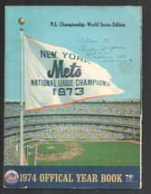 New York Mets Baseball Team Yearbook-MLB 1974 N.L. Championship World se... - $81.48