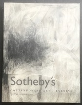 Sotheby's Catalog Contemporary Art November 9 2004 NY N08026 - $20.00