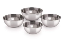 Stainless Steel Serving Bowl Katori Vati Set of 4 Pcs - 150 ml - £20.20 GBP