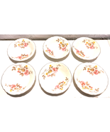 Edwin M Knowles Vtg 1940&#39;s Blossom Time 6 Pcs Small Fruit Sauce Bowls 5&quot;... - $22.84 CAD