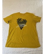 Puma Men&#39;s Short Sleeve Summer Print Graphic Tee Golden Rod T-Shirt   sz... - $19.18 CAD