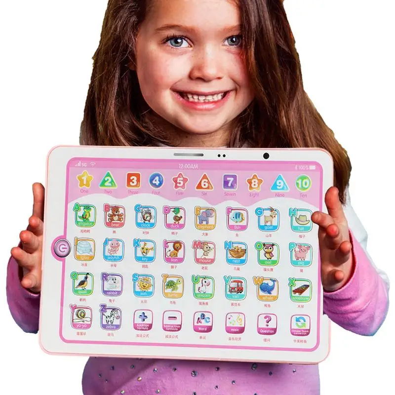 Toddler Learning Tablet Learning Machine Number ABC Learning Toys Electronic - £11.31 GBP+