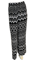 Zac &amp; Rachel Black and White Wide Leg Pants Size L - $351.08 MXN