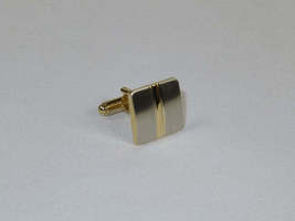 Men J.Valintin Cufflinks by Vitorofolo for French Cuff Shirt V29-42 Silver Gold image 4