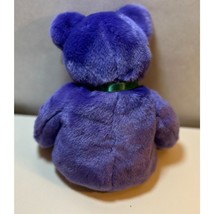 Ty Beanie Buddy - Employee Bear The Purple Bear (13in) - $9.49