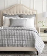 PINE CONE HILL-ANNE SELKE BRUSSELS 1p STANDARD SHAM QUILT BLACK  NIP 3 A... - $81.09 CAD