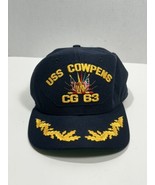 Vintage New Era USS Cowpens CG 63  Hat/Cap snapback U.S Navy Med/ Large ... - £23.01 GBP