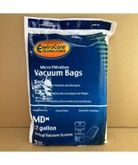 EnviroCare 3 Replacement Vacuum Bags for Modern Day 12 Gallon Central Va... - £10.75 GBP