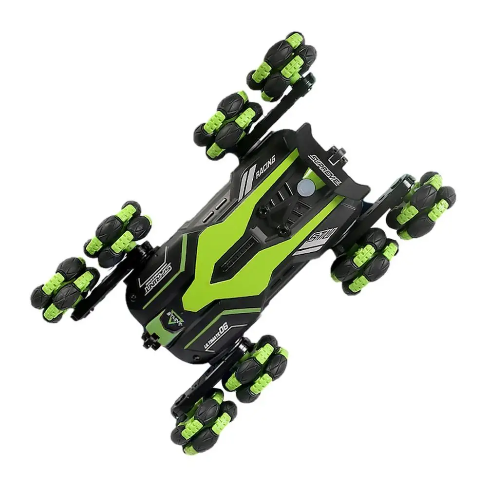 Newest High-tech Remote Control Car 2.4G Stunt RC Car Double-sided Tumbling Driv - $96.39