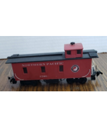 HO Scale Northern Pacific Maroon and Black Cupola Caboose Rail Train Car... - $9.89