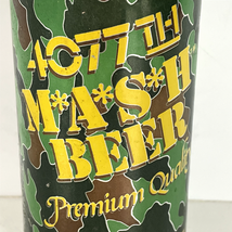 M*A*S*H 4077th Beer Can Vintage TV Show Licensed Green Camo 12oz Aluminum - $9.49