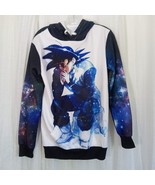Galaxy Goku Hoodie Pullover NEW Dragon Ball Z Graphic Anime Unisex Sweat... - $86.01 CAD