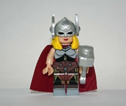 Female Thor Jane Foster Building Minifigure Bricks US - £5.62 GBP