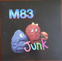 M83 &quot;Junk&quot; 12&quot; x 12&quot; Double-Sided Record Insert Promo Poster - £8.65 GBP