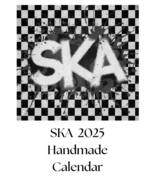 SKA Calendar 2025, Handmade A4 Size, Unique Ska Art/Lyrics, Two Tone Uni... - $16.72