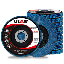 Flap Disc 4-1/2 X 7/8 Inch for Angle Grinder, 60 Grit Flap Wheel for Gen... - £24.71 GBP