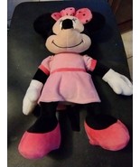 Minnie Mouse Pink Dress plush Kohl&#39;s Cares for kids Toy 22&quot; RARR Black P... - $41.86 CAD