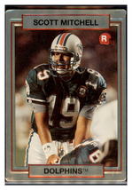 1990
  Action Packed Rookie Update Scott Mitchell  
  RC Miami Dolphins Football - £1.30 GBP