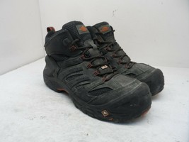 Merrell Men&#39;s Strongfield Comp Toe Comp Plate WP Safety Hikers Black Size 9M - £34.15 GBP