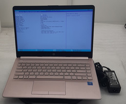 HP Notebook 14-cf2112wm Intel Celeron N4120 1.10GHz 8GB DDR4 64GB eMMC No OS - $138.60