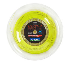 YONEX POLYTOUR PRO 115 1.15mm 200m 18G Tennis String Yellow Reel PTP115-2 - £131.47 GBP