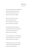 &quot;100,000 Nights&quot; – Original Poem by Gemma Nigh (Digital PDF) Not for Resale - $0.99