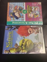 Lot Of 3PC Fun &amp;Learning Rugrats + The Wild Thornberrys +Shrek Forever After - £11.66 GBP