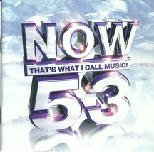 Now 53 Now That&#39;s What I Call Music! 53 Eu 2002 2XCD Britney Kylie Oasis U2 Blue - £3.91 GBP