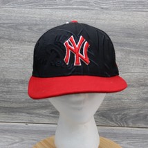 New Era Hat Mens 7 Baseball Cap Black Red New York Yankees MLB Casual 59... - $18.69