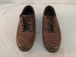 ADULT MEN&#39;S NUNN BUSH CAMERON OXFORDS CASUAL 11M BROWN LEATHER SHOES NM3... - $35.42