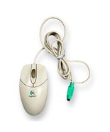 Logitech Compaq RollerBall PS/2 Mouse - Logitech M-S48a Vintage Tested - £11.69 GBP