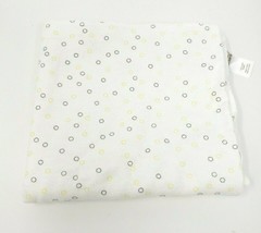 Carter's Child Of Mine Baby Receiving / Security Blanket Yellow & Grey Circles - $23.75