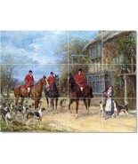 Heywood Hardy Horses Painting Ceramic Tile Mural BTZ22484 - £93.97 GBP+