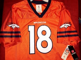 Nfl 2024 Nwt Denver Broncos Peyton Manning #18 Jersey Youth Sizes Xl Xxl 2T 4T - £25.17 GBP