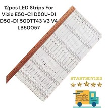 12pcs LED Strips For Vizio E50-C1 D50U-D1 D50-D1 500TT43  LB50057  - $26.59