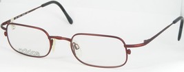 Vintage Adidas A813 /40 6055 Burnt RED-ORANGE Eyeglasses Frame 48-20-130 (Notes) - $62.60