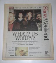Hootie &amp; The Blowfish Show Newspaper Supplement Vintage 1996 Cover Story*  - $24.99
