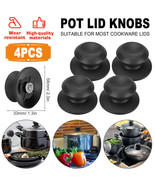 4Pcs Pot Pan Lid Knobs Handle Replacement Kitchen Cookware Cover Grip An... - £17.62 GBP