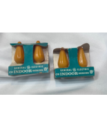 Vtg NOS General Electric C6 Indoor Series Yellow Christmas Lamps Bulbs - £23.67 GBP