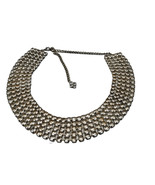 Faceted Clear Prong Set Rhinestone 5 Layer Belt 1950&#39;s AS IS - €25,70 EUR