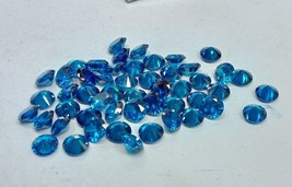 Beautiful Spinel Lot Blue Spinel Round Cut Stone Loose Gemstone sp-65541 - £9.74 GBP+