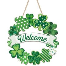 Elegant Handcrafted Shamrock Wreath - 12 - $29.65