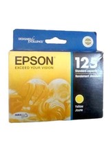 EPSON T125 DURABrite Ultra Ink Yellow Printer Cartridge (T125420) Exp Date 2016 - $9.79