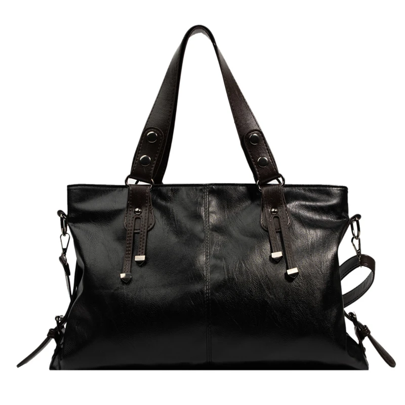 Soft Leather Tote Women Messenger Bags  Crossbody Shoulder Hand bags For... - £32.16 GBP