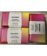 NEW Bahamas Passionfruit Banana Flower 3pc Soap Bar Set 3 x 5 Oz - $463.17 MXN