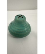 Bauer California Pottery Ringwear Salt Pepper Shaker Green - $9.85