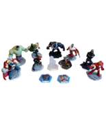 Lot of 9 Disney Infinity 2.0 Marvel Figures Venom Iron Man Venom &amp; More ... - $16.78